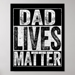 Poster Pai vive o problema Dia de os pais Pai diafragma