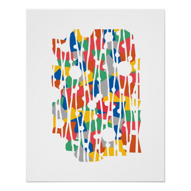 Pôster Painéis Vibrantes: O Tempo de Reprodução Bloqueia  (Frente)