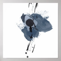 Painel Azul e Preto II | Tinta Preta Azul — Aprese
