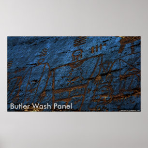 Poster Painel da lavagem do mordomo