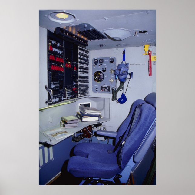 Poster Painel de controle, McDonnell Douglas C-17 "Globem (Frente)