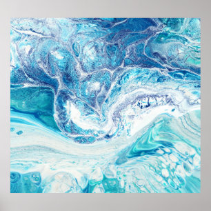 Poster Painel de Cores: Fundo do Abstrato acrílico