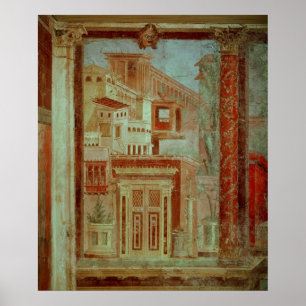 Pôster Painel de Cubiculum do quarto do