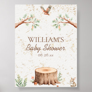 Poster Painel de Fundo Personalizado Boho Floresta para C