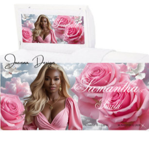 Poster Painel de Inserção de Caixão Funeral Rosas Cor-de-