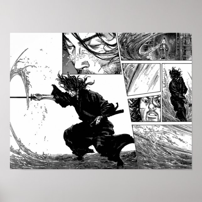 Poster Painel de manga Vagabond (Frente)