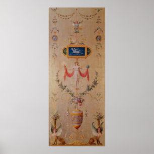 Pôster Painel do boudoir de Marie-Antoinette