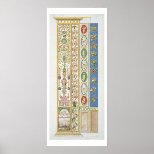 Poster Painel do Raphael Loggia no Vaticano, passageiro