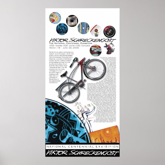 Poster Painel Lista de Exposições (Frente)