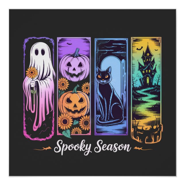 Pôster Painel Spooky Season 4 (Frente)