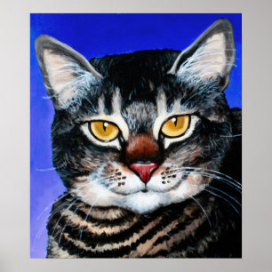 Poster Painted Fat Cat