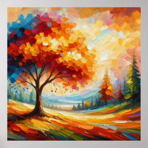 Poster Painting Com Cor Brilhante- 96771