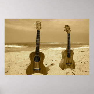 Poster Pair o' Ukes