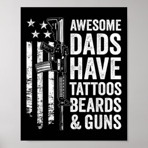 Poster Pais Fantásticos Têm Cartões de Tatuagem & Arm