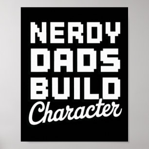 Poster Pais Nerds Constroem Caráter 1