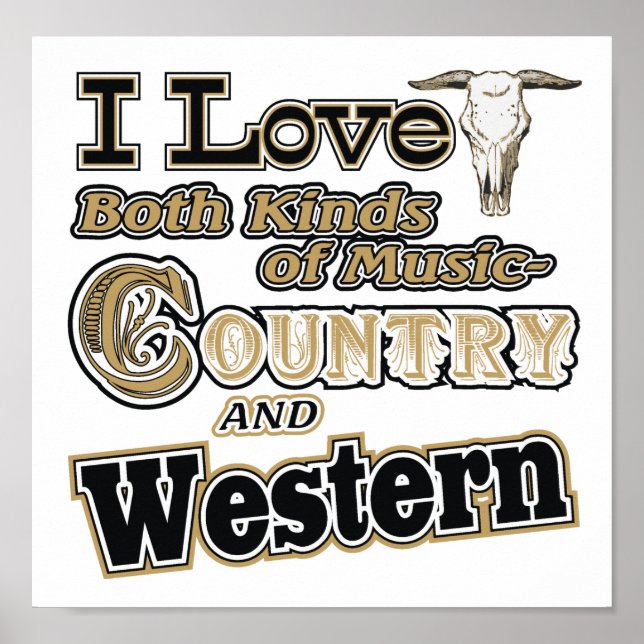 Pôster País Ocidental (Frente)