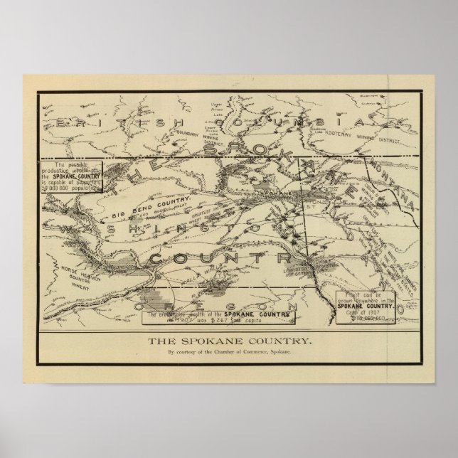 Poster País Spokane (Frente)