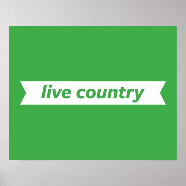 Pôster País Vivo (Frente)