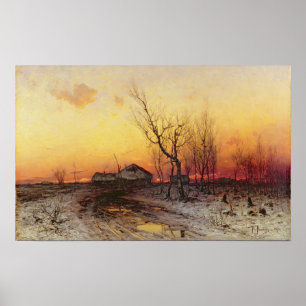 Poster Paisagem 2 do inverno