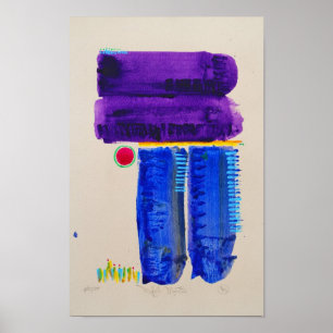 Poster Paisagem abstrata