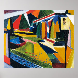 Poster Paisagem Abstrata (1915–1916) - Henry Lyman Sayen