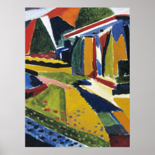 Poster Paisagem Abstrata, por Henry Lyman Sayen,