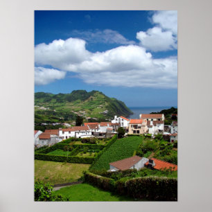 Pôster Paisagem açoriana