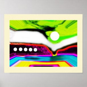 Poster Paisagem alienígena