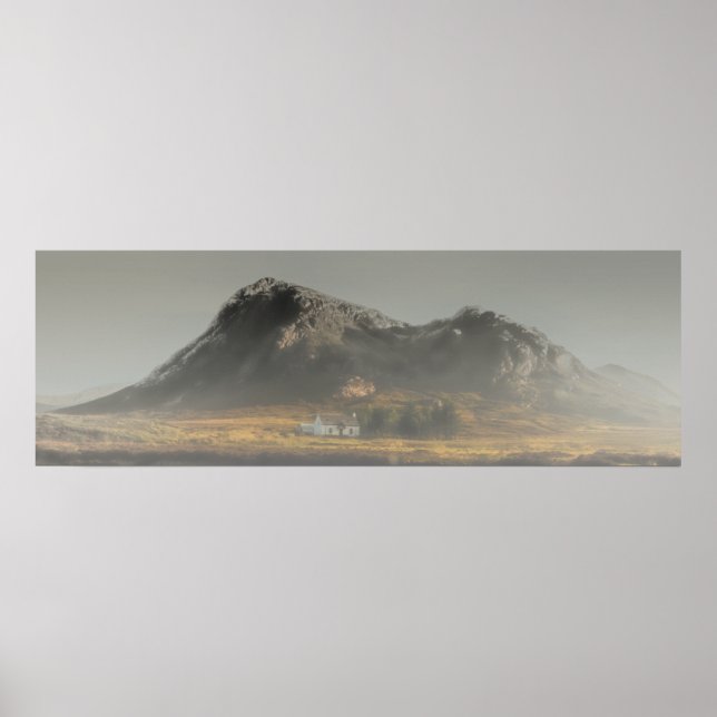 Poster Paisagem Buachaille Etive Mhor, Glencoe Scotland (Frente)