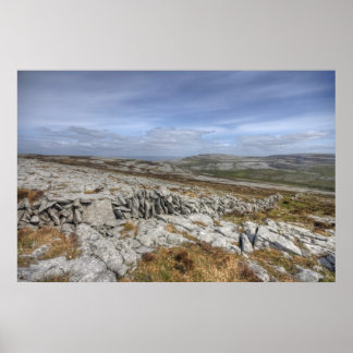 Pôster Paisagem Burren