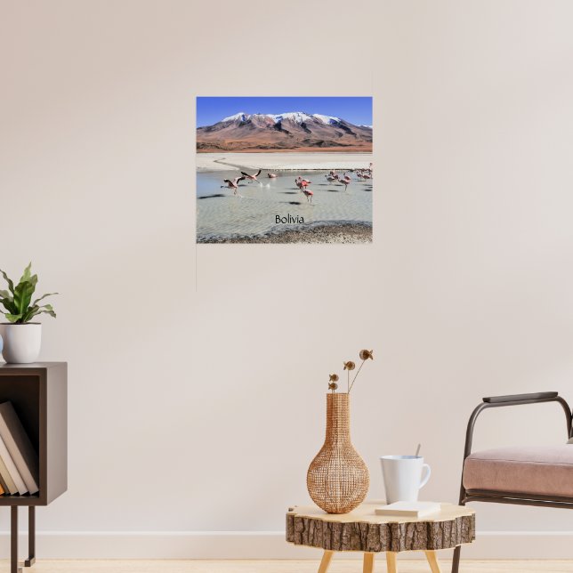 Poster paisagem cênica da Bolívia (Sala de Estar 3)