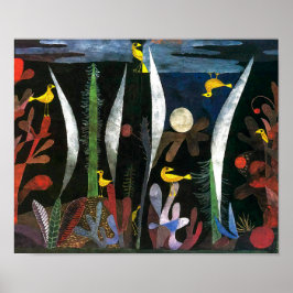 Poster Paisagem com Aves Amarelas | Paul Klee |