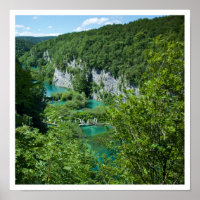 Paisagem com Paisagem com a Croácia, Plitvice Lago