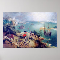 Paisagem com queda de Ícaro, Pieter Bruegel