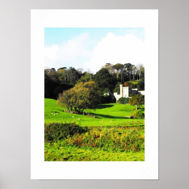 Pôster Paisagem Cornish (Frente)