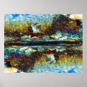 Pôster Paisagem da ferrugem