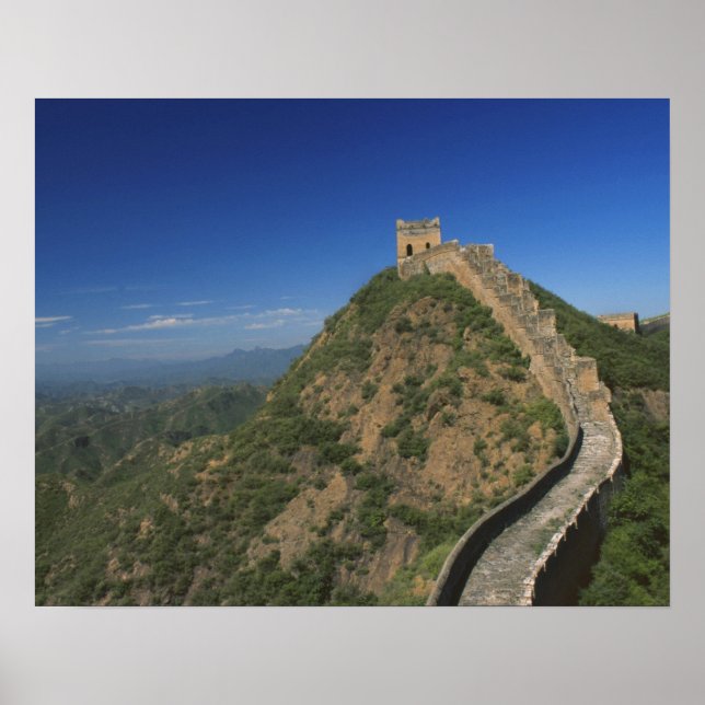Pôster Paisagem da Grande Muralha, China (Frente)