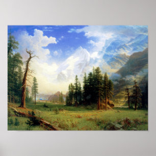 Poster Paisagem da montanha