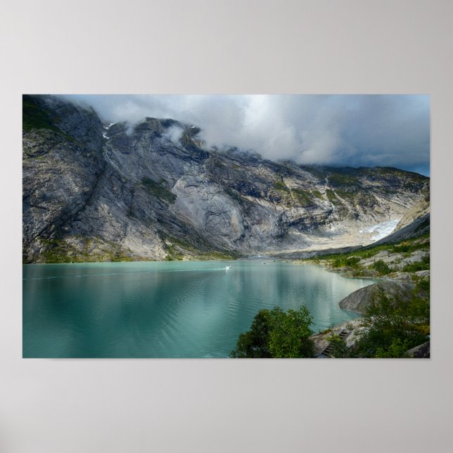 Poster Paisagem da Noruega (Frente)