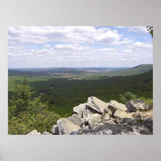 Pôster Paisagem da Pensilvânia (Frente)