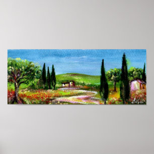 POSTER PAISAGEM DA TOSCANA 5