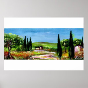 POSTER PAISAGEM DA TOSCANA 5