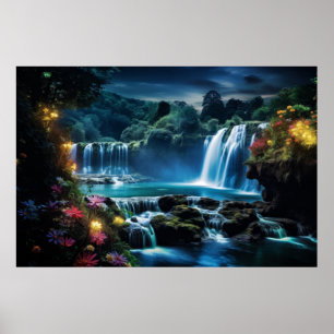 Poster Paisagem das Cascas Natureza Calma