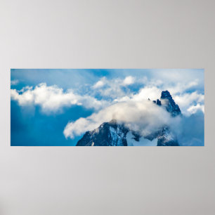 Poster Paisagem das montanhas mais ao sul, ushuaia, ar
