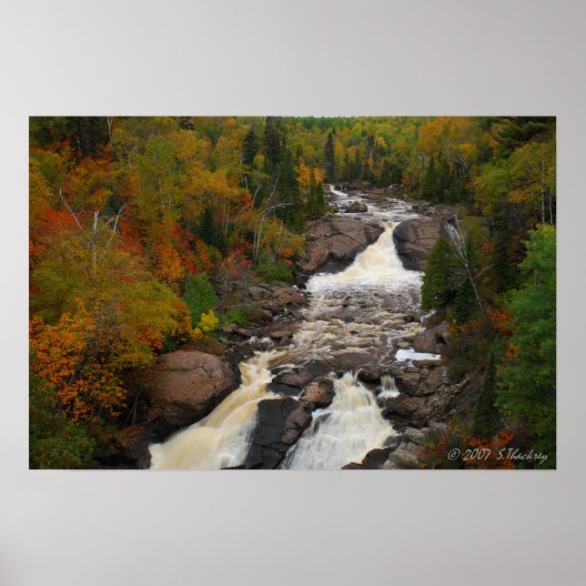Poster Paisagem de água do Minnesota (Frente)