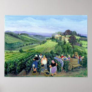 Pôster Paisagem de Chianti