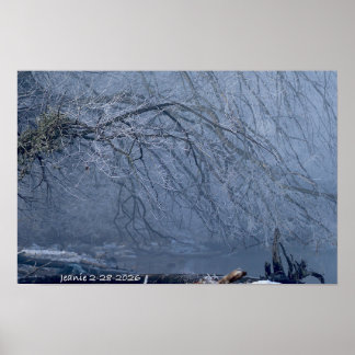 Poster Paisagem de inverno