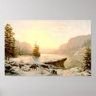 Poster Paisagem de Inverno