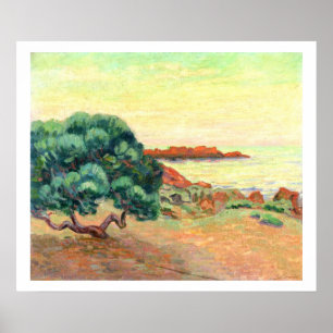 Pôster Paisagem de Midi, 1898 (óleo em canvas)