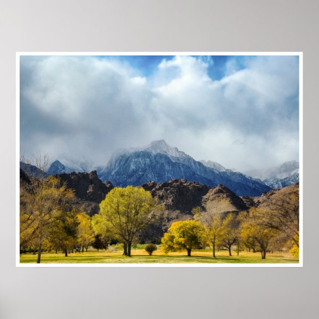 Poster Paisagem de Outono da Sierra Nevada - Arte de Pare (Frente)